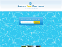 Tablet Screenshot of free.swimmingpoolquotes.com